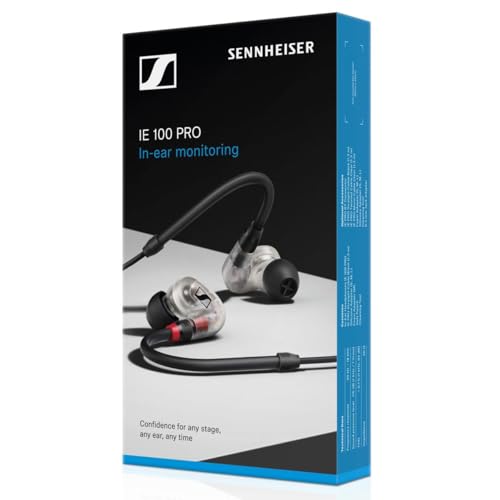Sennheiser IE 100 PRO In-Ear Monitoring Headphones (Clear)