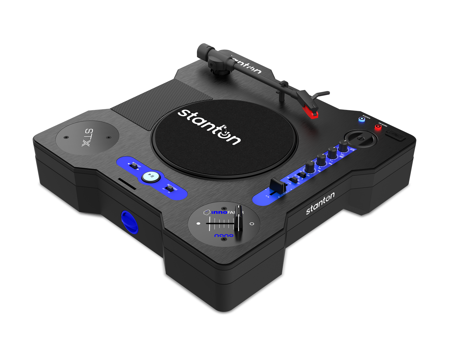 Stanton STX Portable Scratch Turntable with Mini Innofader Nano
