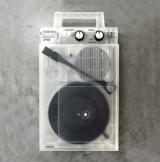 Stokyo Record Mate Portable Record Player Clear Edition RM-1C