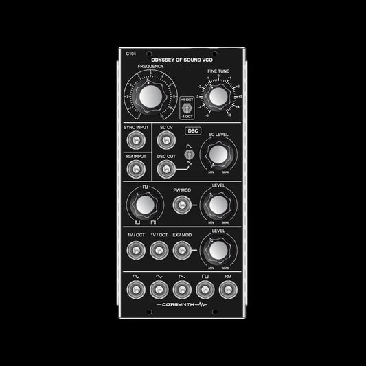 Corsynth - C104: Odyssey of Sound VCO