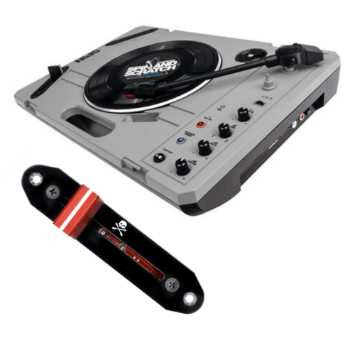 Reloop SPiN Portable Turntable + Jesse Dean Contactless Fader Preinstalled