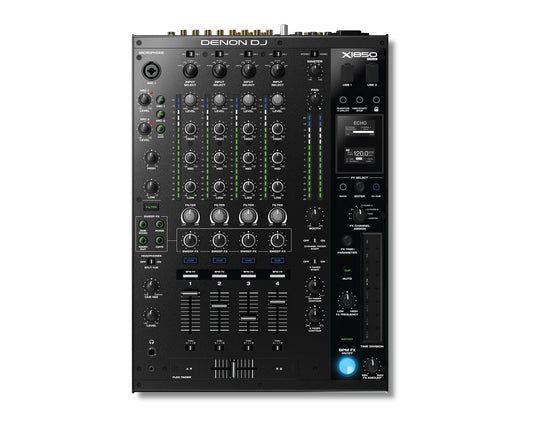 Denon X1850 PRIME Professional 4-Channel DJ Club Mixer