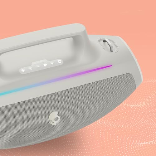 Skullcandy Barrel Bluetooth Boombox Speaker, Bone