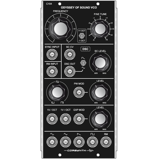 Corsynth - C104: Odyssey of Sound VCO