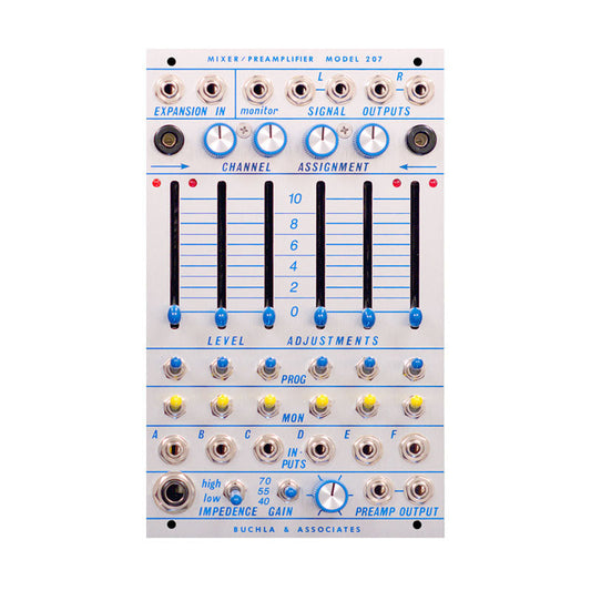 Buchla - 207 Classic Reissue – Mixer/Preamplifier
