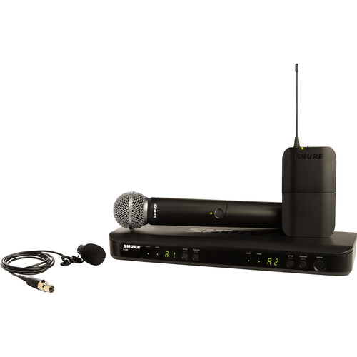 Shure BLX1288 DUAL COMBO w/WL185/SM58 - H10