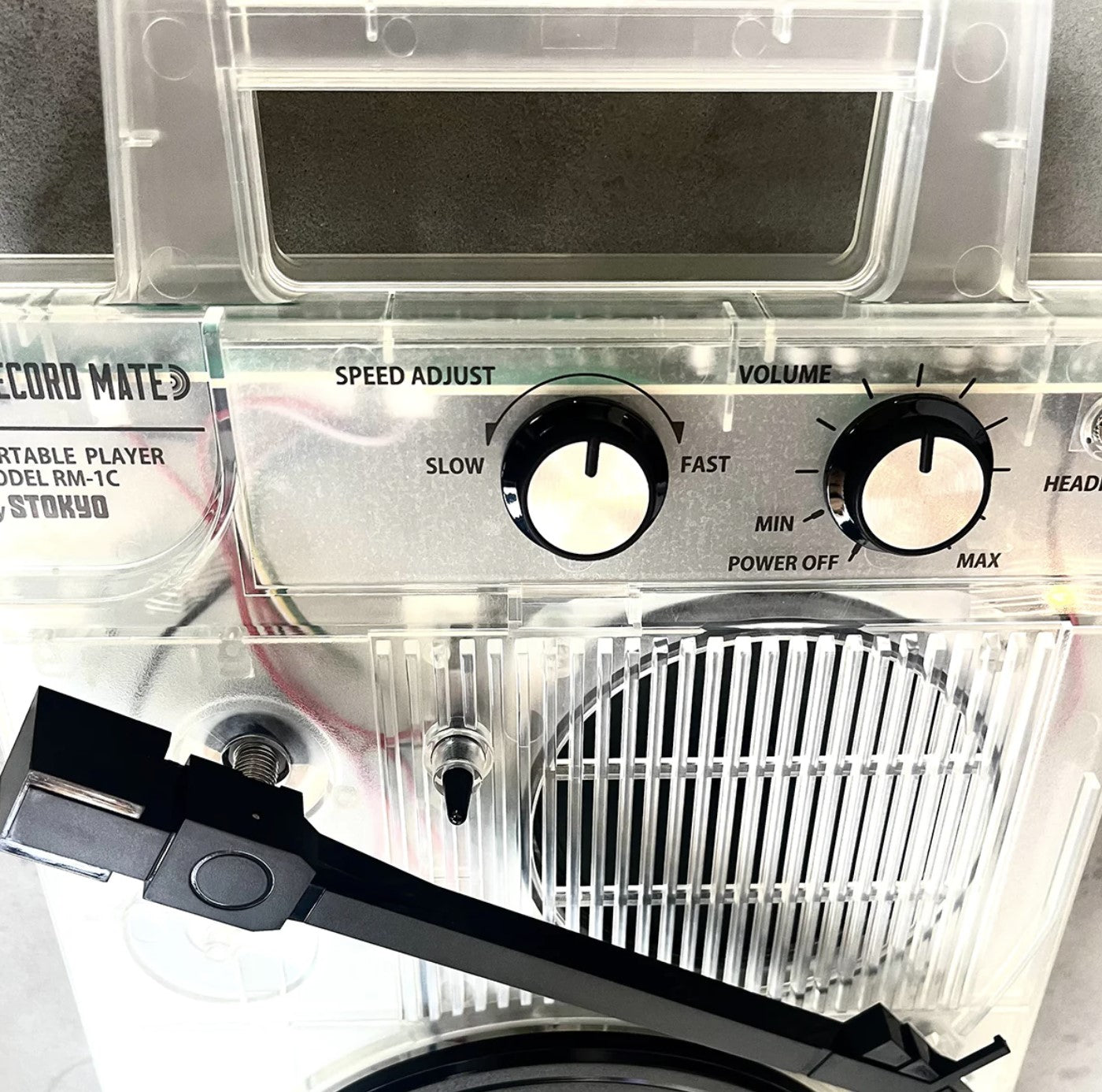 Stokyo Record Mate Portable Record Player Clear Edition RM-1C