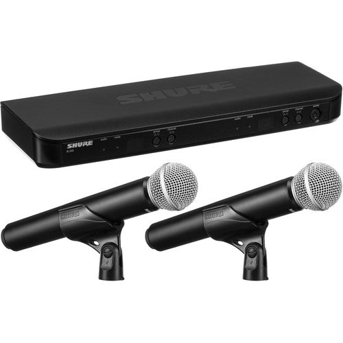 Shure BLX288/PG58 Dual Channel Handheld Wireless System