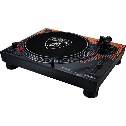Technics SL-1200M7B Direct Drive Turntable System (Special Edition Lamborghini Orange)