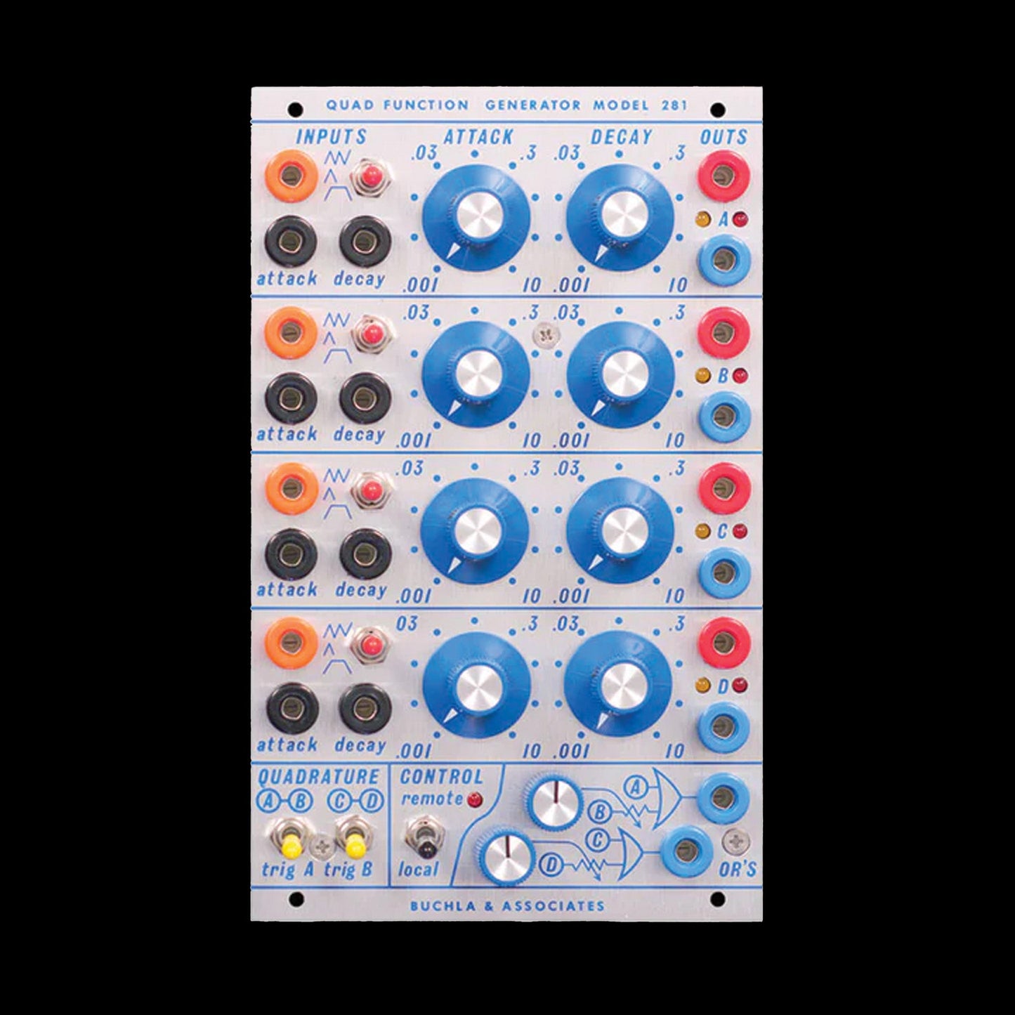 Buchla - 281 Classic Reissue – Quad Function Generator