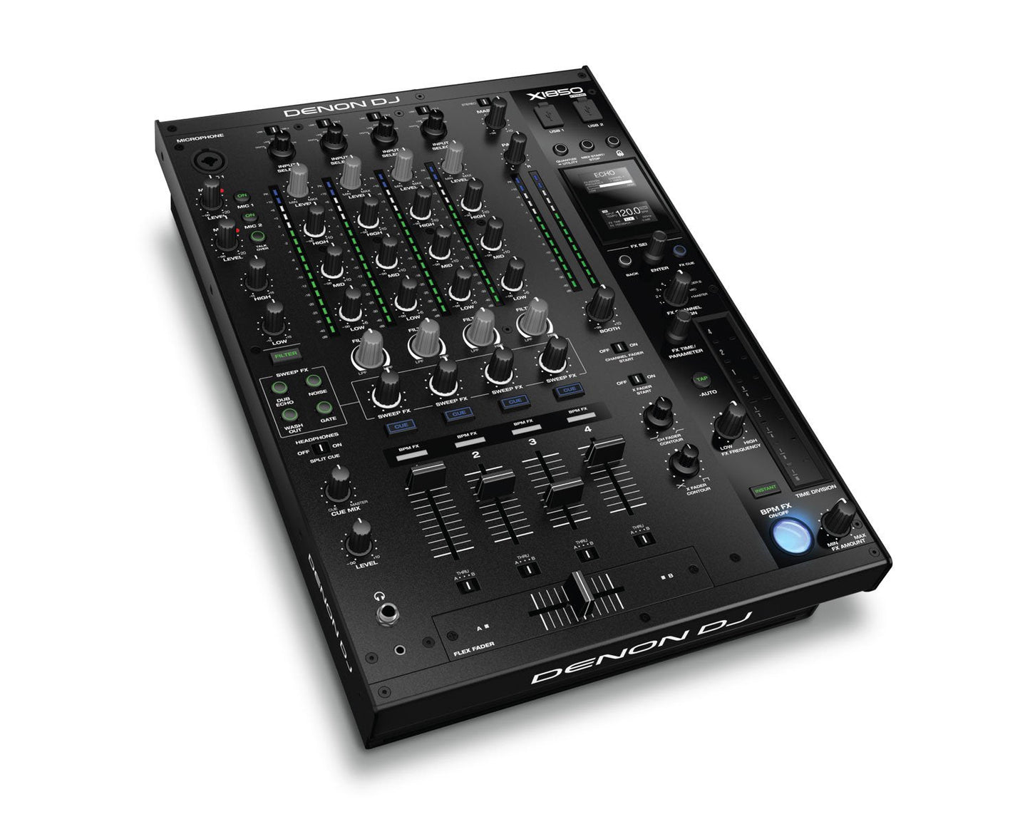 Denon X1850 PRIME Professional 4-Channel DJ Club Mixer